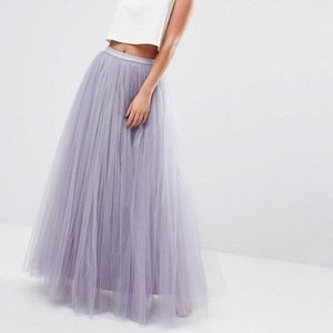 ASOS Little Mistress Maxi Tulle Prom Skirt
